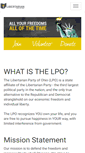 Mobile Screenshot of lpo.org
