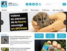 Tablet Screenshot of lpo.fr